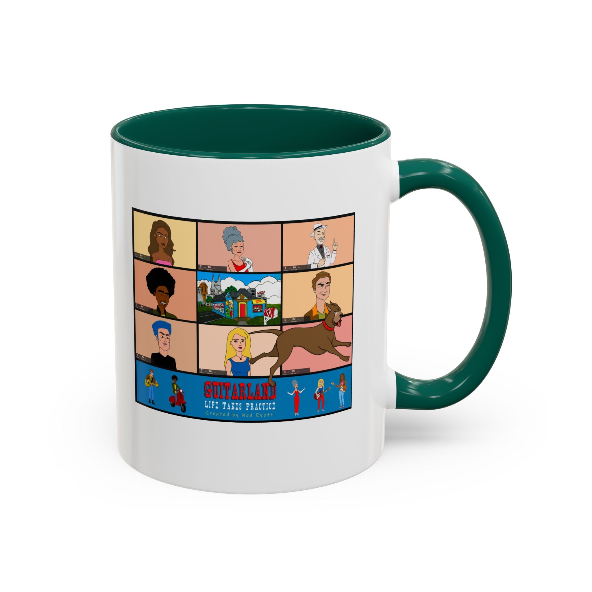 Guitarland Animated Series Coffee Mug (11oz/15oz)