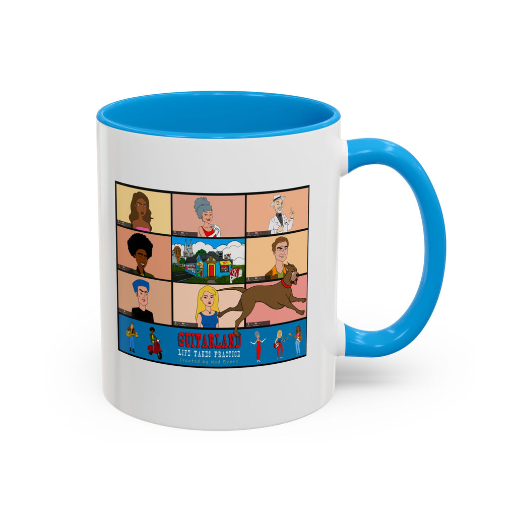 Guitarland Animated Series Coffee Mug (11oz/15oz)