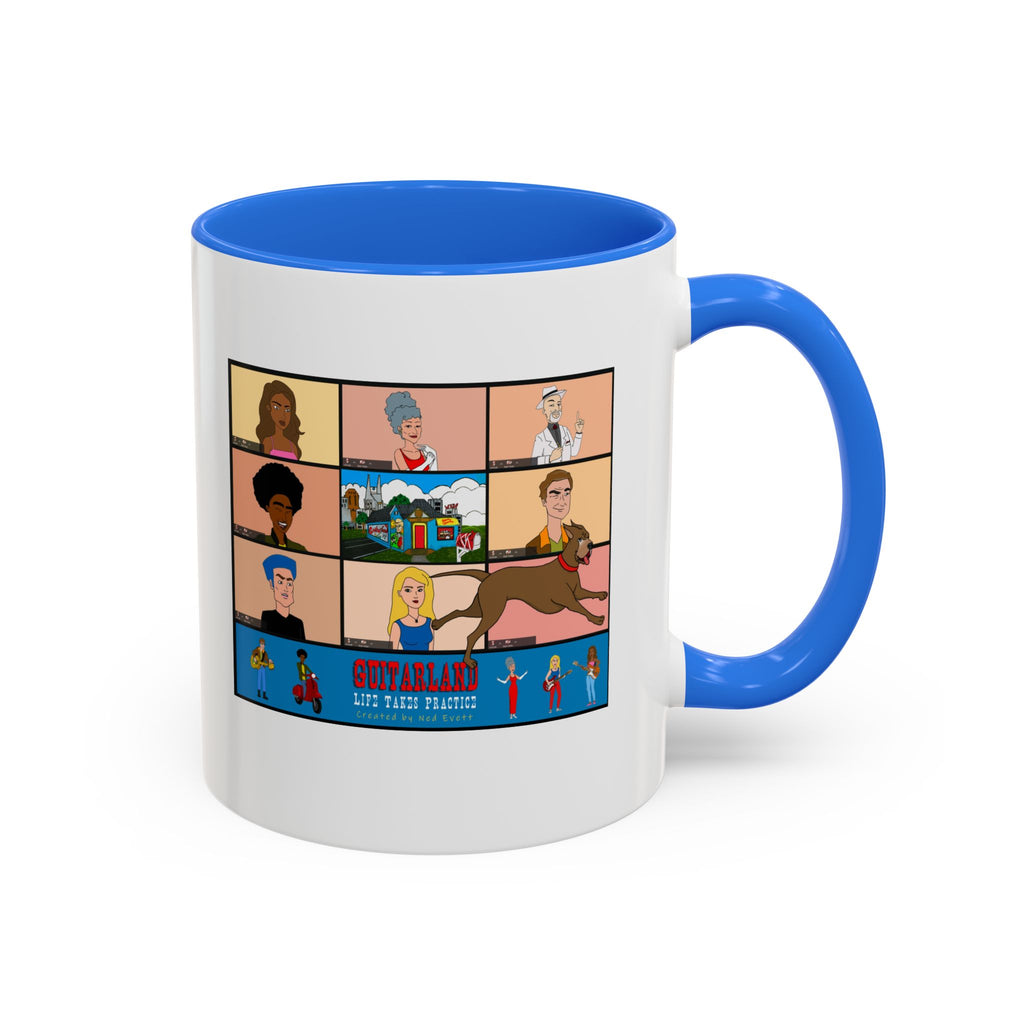 Guitarland Animated Series Coffee Mug (11oz/15oz)