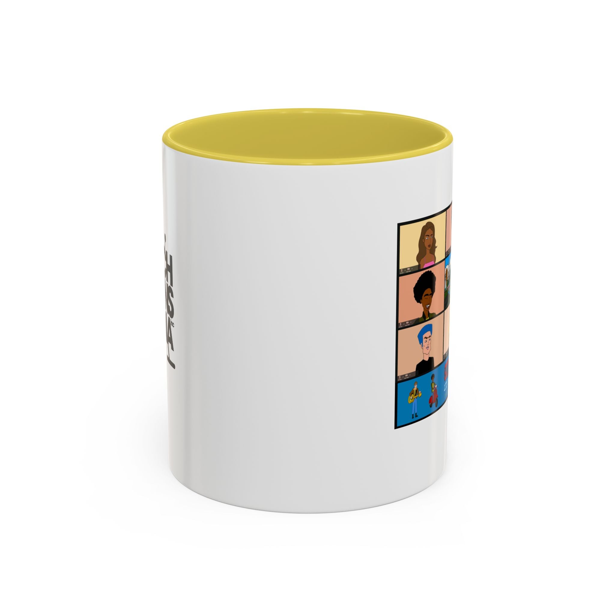Guitarland Animated Series Coffee Mug (11oz/15oz)