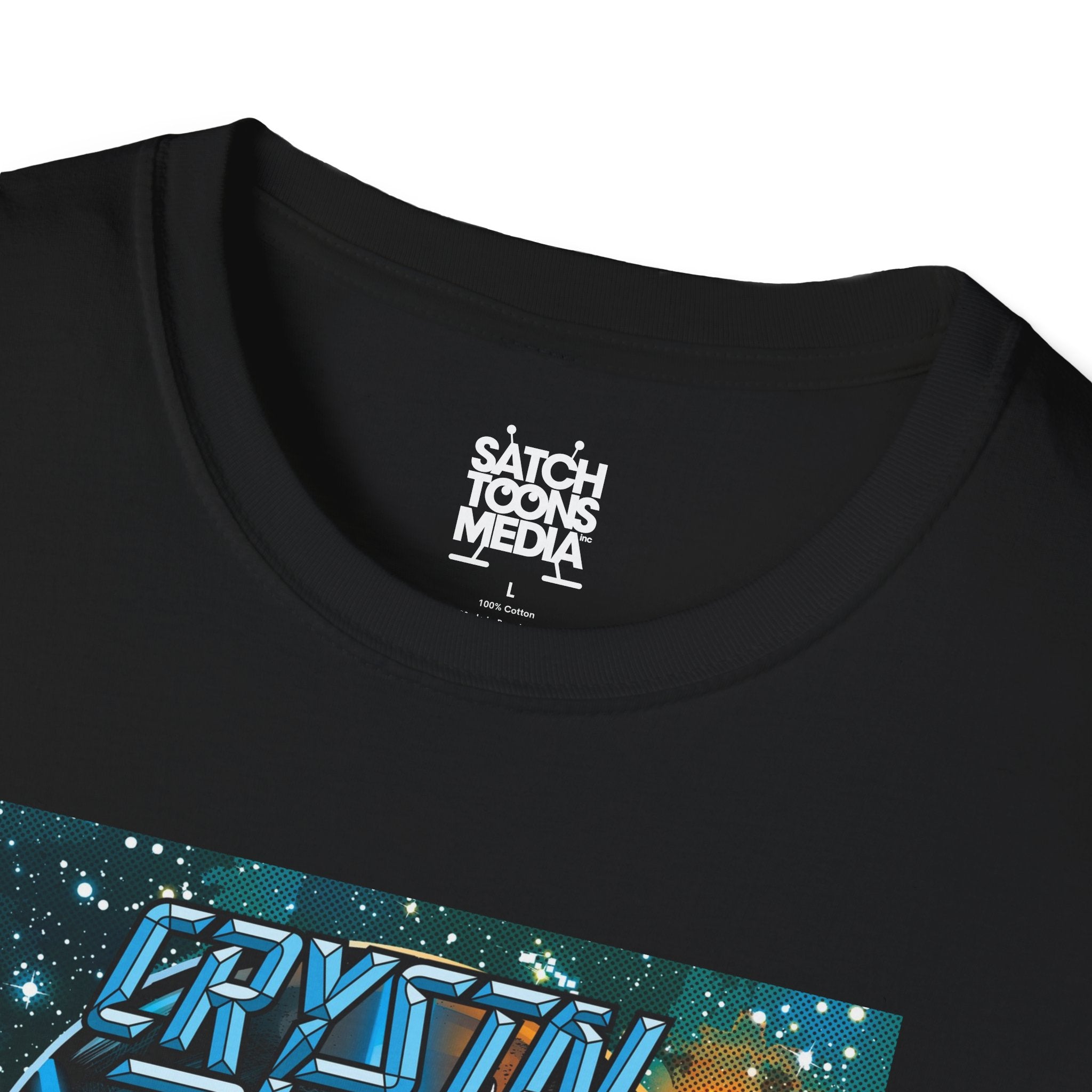 Crystal Planet Red Shift Riders Sci‑Fi Graphic T-Shirt