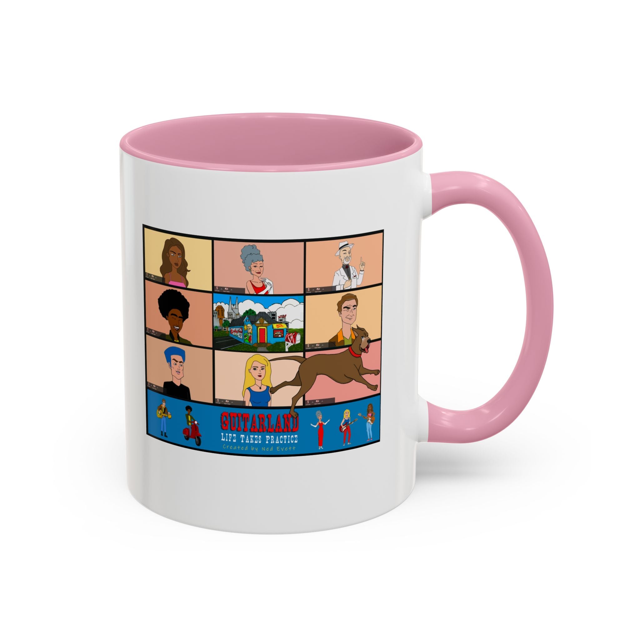 Guitarland Animated Series Coffee Mug (11oz/15oz)