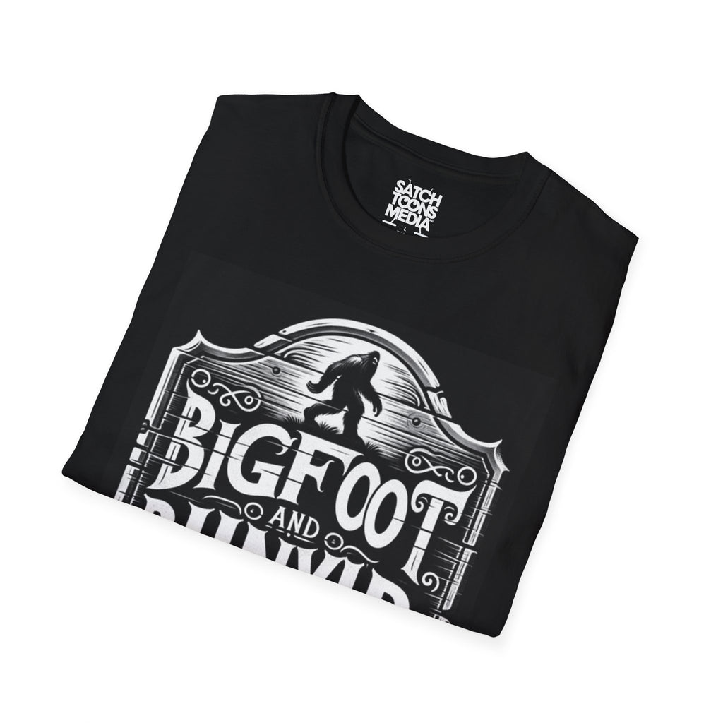 Bigfoot and Bunyip Vintage Logo T-Shirt — Cryptid Lover Tee