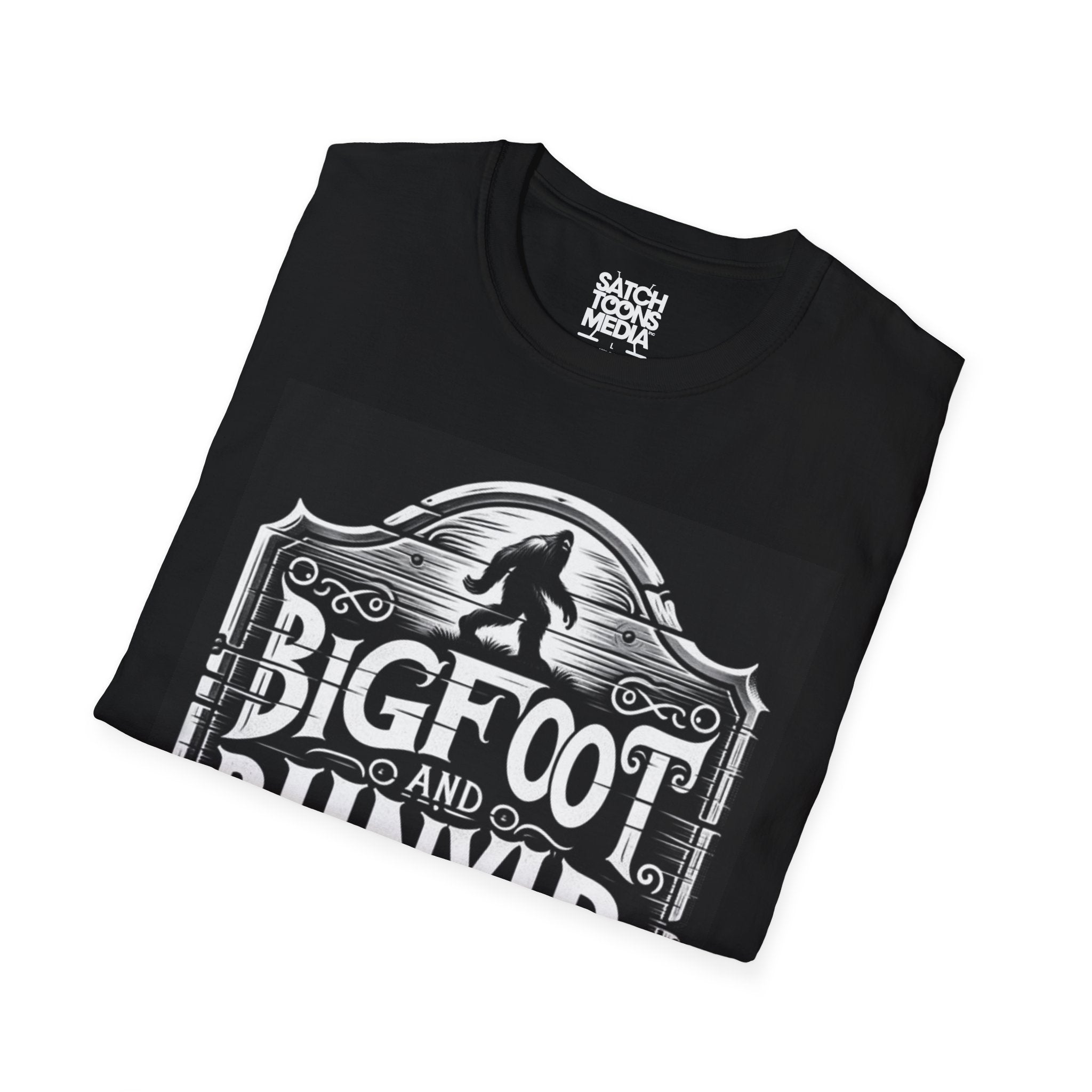 Bigfoot and Bunyip Vintage Logo T-Shirt — Cryptid Lover Tee