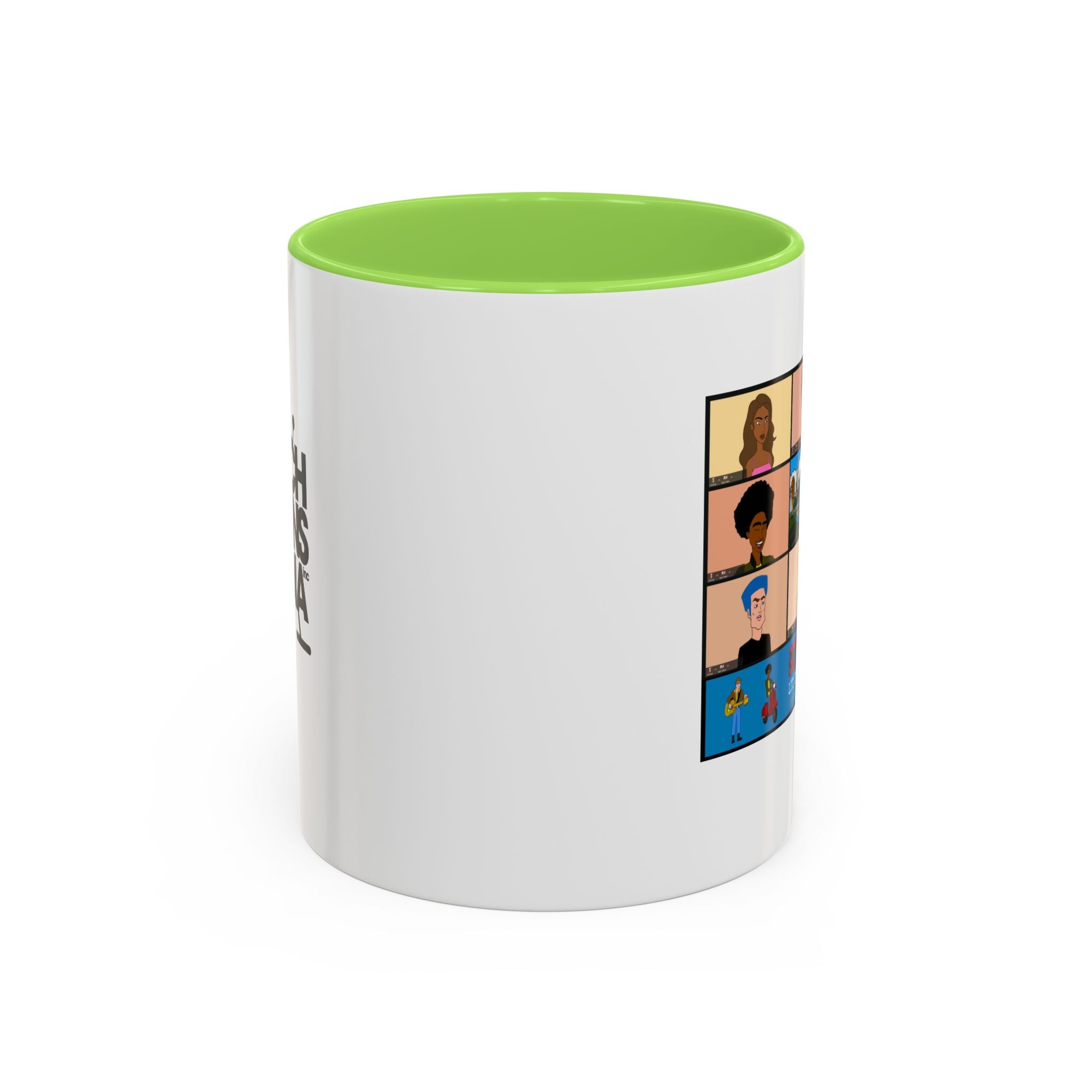 Guitarland Animated Series Coffee Mug (11oz/15oz)