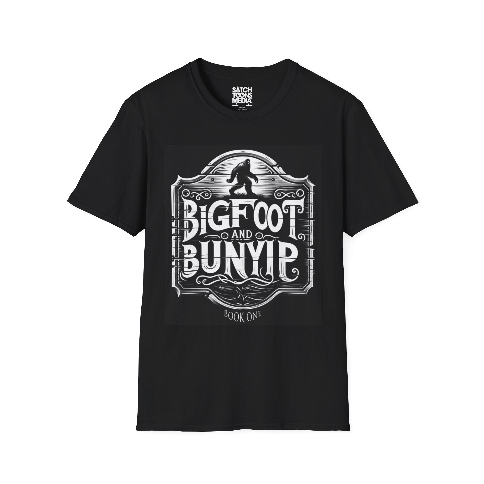 Bigfoot and Bunyip Vintage Logo T-Shirt — Cryptid Lover Tee