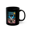 Crystal Planet Sci‑Fi Mug — Retro Space Battle Coffee Cup (11oz/15oz)