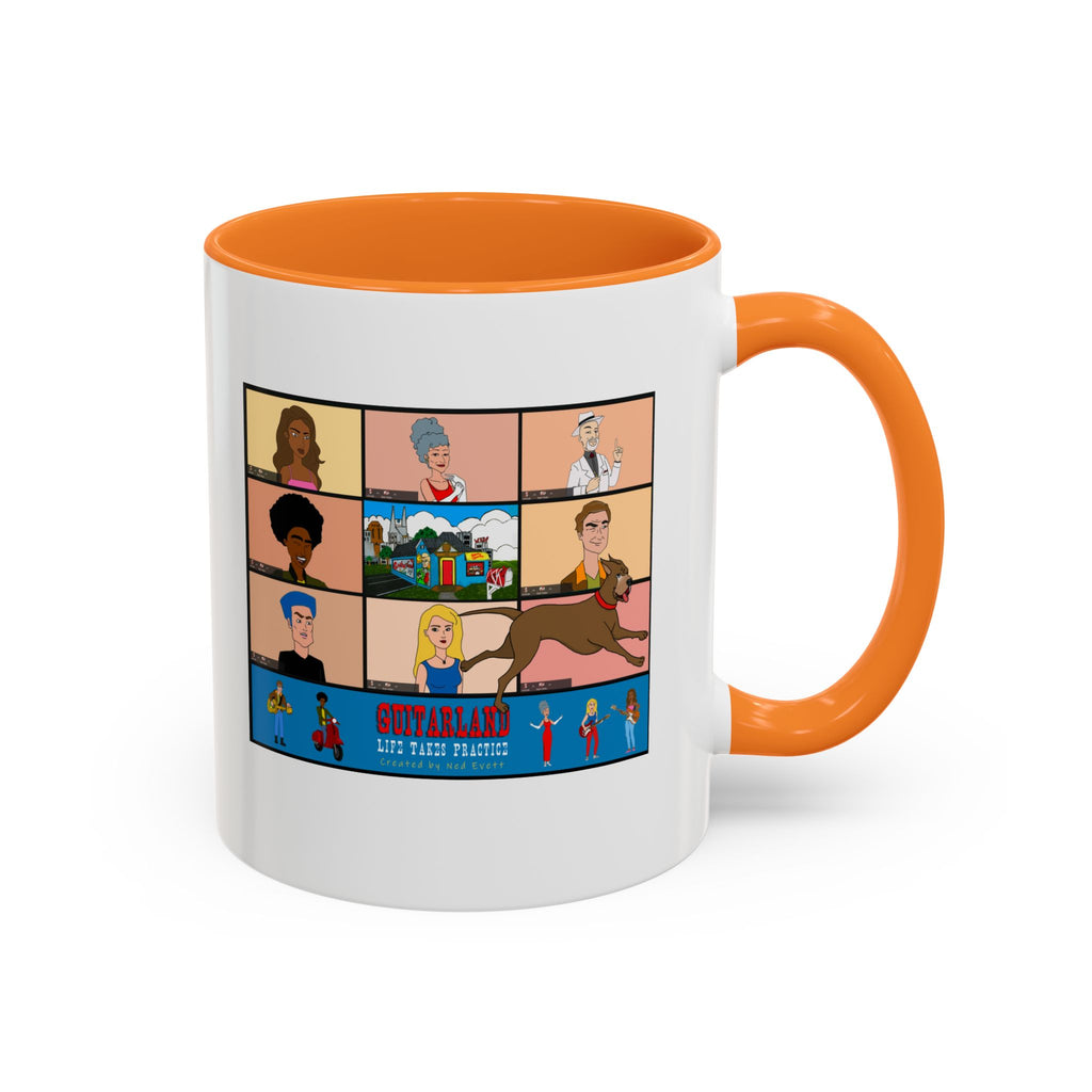 Guitarland Animated Series Coffee Mug (11oz/15oz)